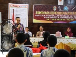 Jadi Narasumber Seminar Kepeminpinan Pemuda, Pj Bupati Wajo Sampaikan Hal Ini