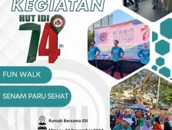 Ikatan Dokter Indonesia Cabang Makassar Gelar Rangkaian Kegiatan Memperingati HUT ke-74