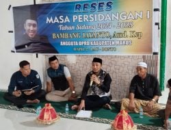 Reses Perdana DPRD Maros, Bambang Jayanto Komitmen Atasi Krisis Air Bersih di Tupabiring