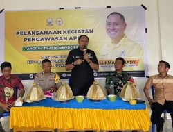 Pastikan Pembangunan Irigasi Perpompaan di Desa Sengka Gowa Berjalan Baik