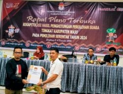 Hasil Rekapitulasi Pilkada di Wajo, Ini Daftar Perolehan Suara Per Kecamatan