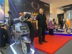 United E-Motor C2000 Resmi Mengaspal di Makassar