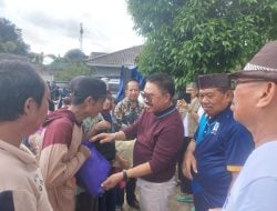 Bakti Sosial KKDB, Bagikan 500 Paket Sembako Untuk Warga Terdampak Banjir