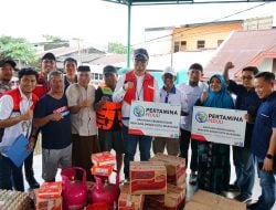 Aksi Cepat Tanggap Pertamina Patra Niaga Sulawesi Tunjukan Kepedulian, Berikan Bantuan Korban Banjir di Makassar