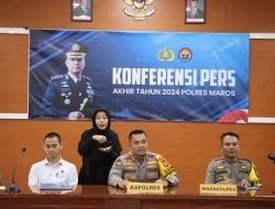 Sepanjang Tahun 2024, Sekitar 61 Kasus Narkoba Ditangani Polres Maros