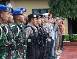 Pengamanan Malam Tahun Baru 2025, 168 Personel Gabungan Dikerahkan