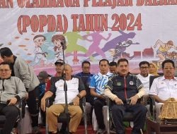 Popda Sulsel 2024 Resmi Dibuka, Pj Bupati Sidrap H. Basra Berikan Semangat pada Kontingen Sidrap