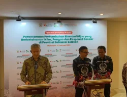 Peta Jalan Ekonomi Hijau Termasuk dalam Bagian Penting RPJMD Pemprov Sulsel 2025-2030