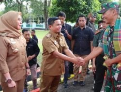 Wali Kota Tasmin Hamid Sambut Kedatangan Pangdam XIV Hasanuddin di Kantor Kodim 1405 Parepare