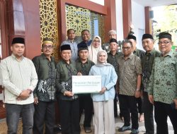 Sambut Ramadan, Bumi Karsa Bantu Perluasaan Masjid Mutmainnul Qulub Makassar