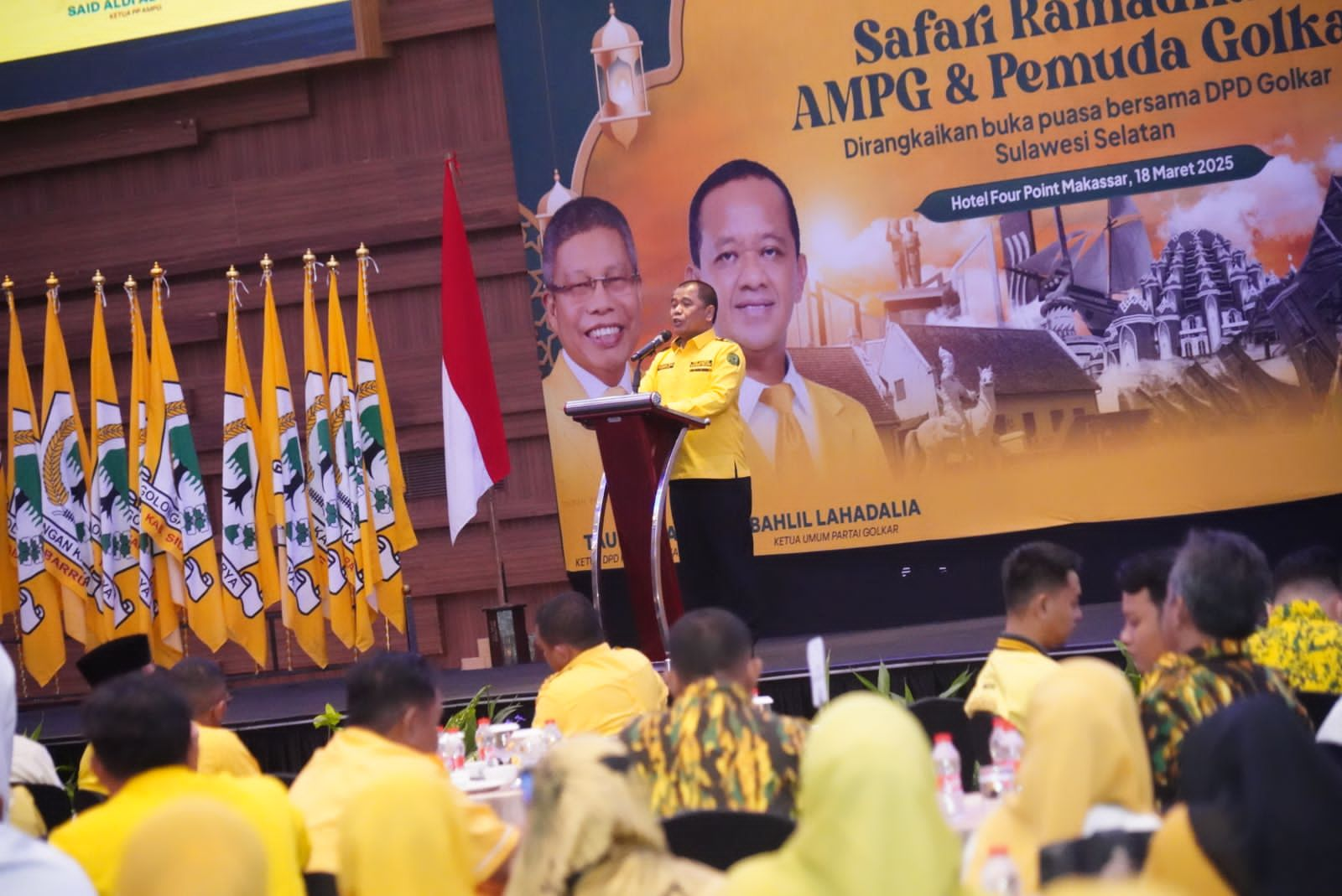 Rahman Pina Sukses Rekatkan Tokoh Golkar Lewat Momentum Bukber dan Tarwih Bersama AMPG