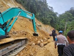 Bupati Irwan Tinjau Langsung Tanah Longsor di Kasintuwu