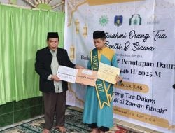 Juara Nasional Tahfiz Alquran Muh Akram Daftar di MBS Awwalul Islam