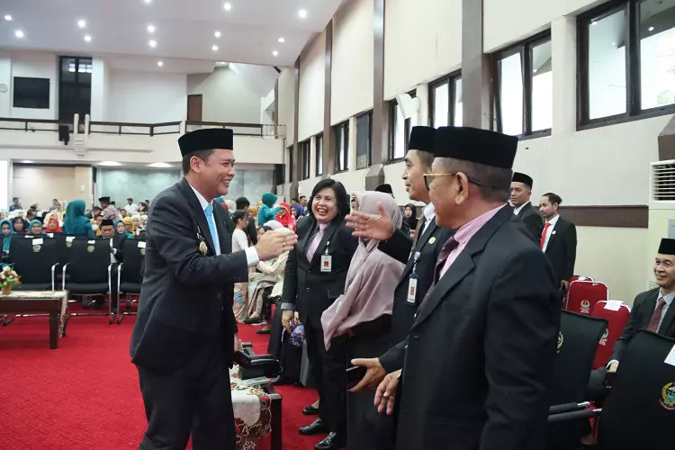 Wakil Bupati Takalar Bersama Kepala Daerah se- Sulsel Hadiri Pelantikan Bupati dan Wakil Bupati Jeneponto Periode 2025-2030