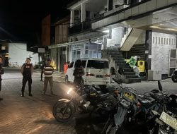 Polres Maros Patroli di Pemukiman Warga, Cegah Pencurian Rumah Kosong yang Ditinggal Mudik