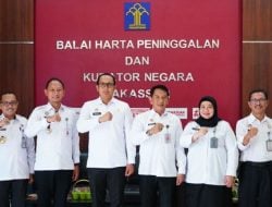 Dukung Raih Predikat WBK, Kakanwil Kemenkum Sulsel Minta Jajaran BHP Makassar Jaga Integritas