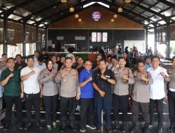 Kapolres Maros Apresiasi Peran Media di Acara Halal Bihalal Bersama Awak Media