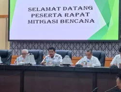 Rapat Mitigasi Bencana, Bupati Bantaeng: Tingkatkan Koordinasi dengan Seluruh Pihak Terkait