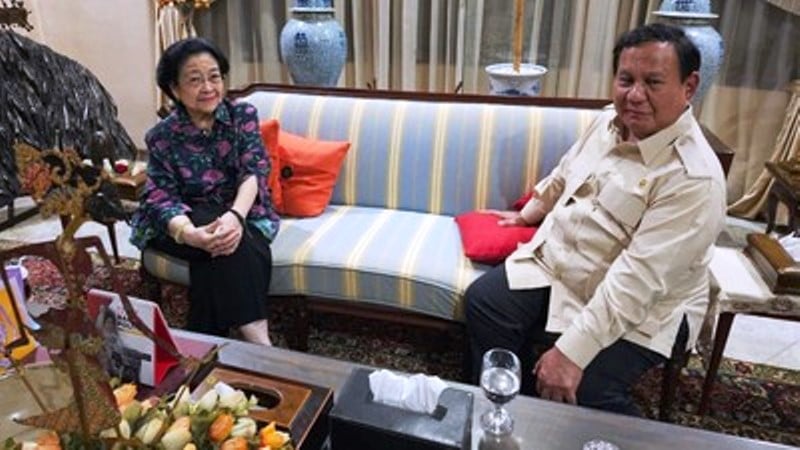 Jokowi Cemas? Prabowo-Megawati Makin Lengket